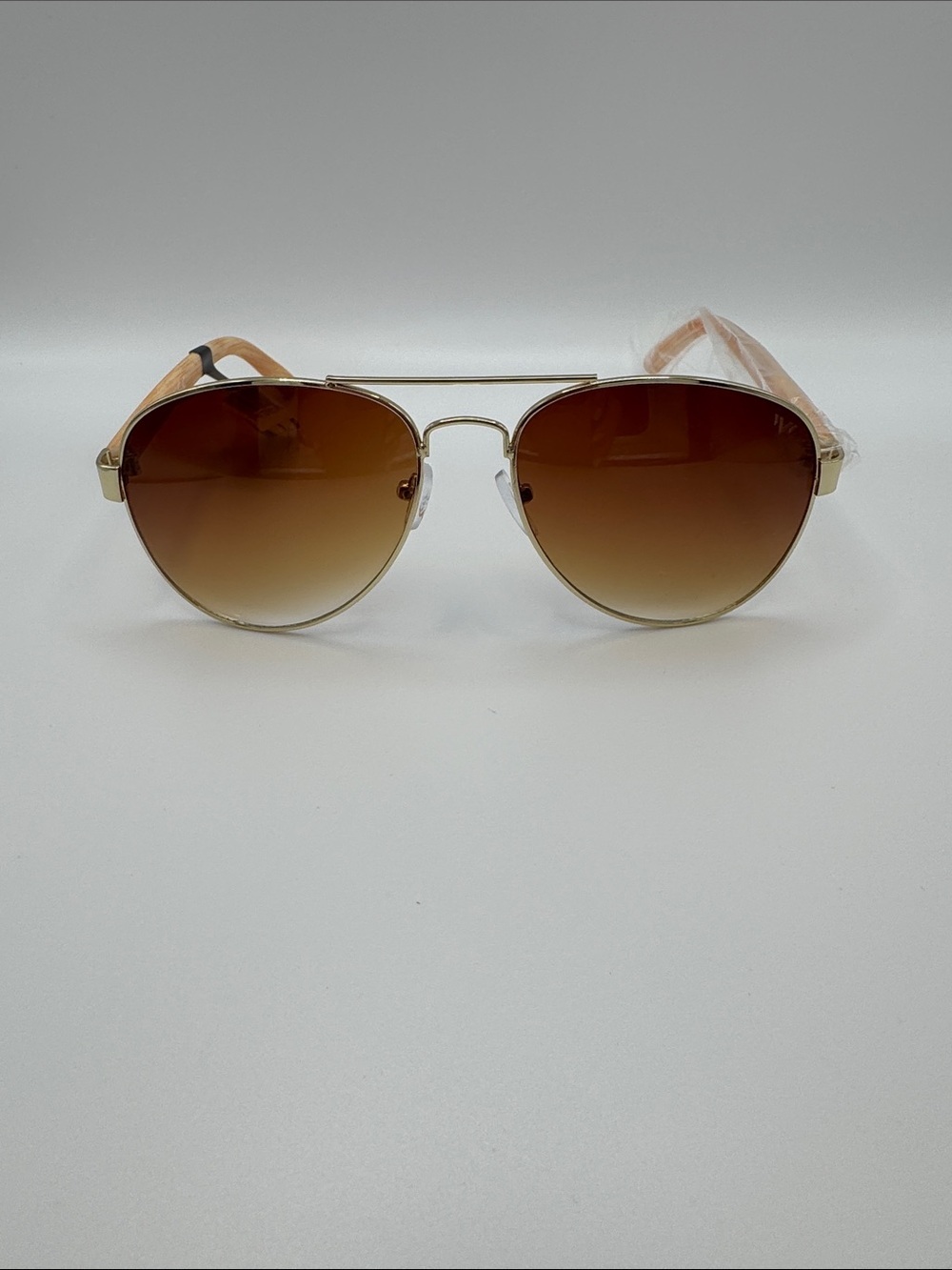 Soho Gold Frame Sunglasses with Brown Gradient Lenses